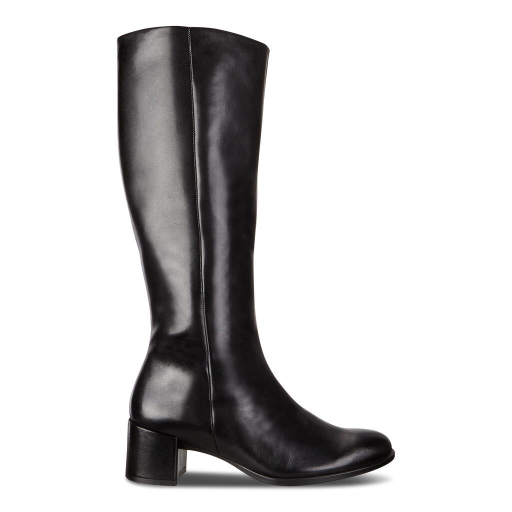 Ecco Shape 35 Block Womens Tall Boots In Black Sales - India QCD-395748